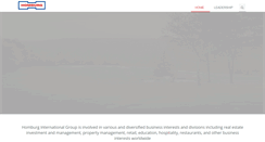 Desktop Screenshot of homburg.com
