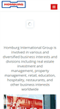 Mobile Screenshot of homburg.com